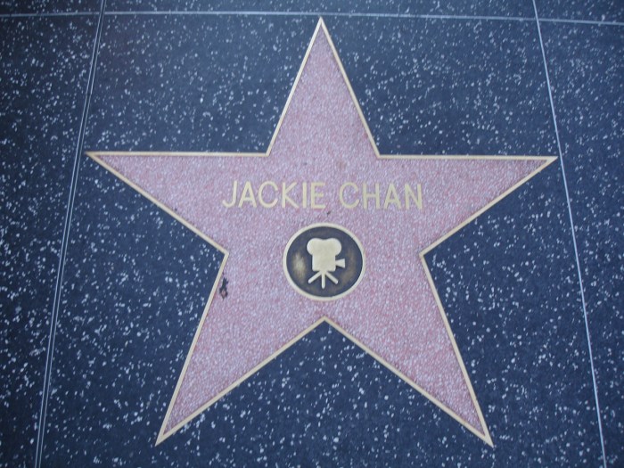 Took this one for my dad. Dude loves Jackie Chan